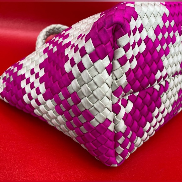 Naghedi St Barth mini tote Hibiscus “retired” bag purse - Picture 8 of 9